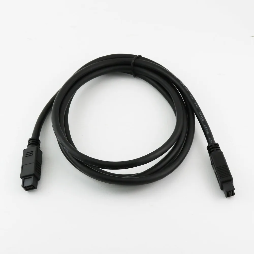 1pcs FireWire Cable 6FT 800 Bilingual IEEE1394b iLink DV Cable 9P Male to 9Pin Male
1pcs FireWire Cable 6FT 800 Bilingual IEEE1394b iLink DV Cable 9P Male to 9Pin Male