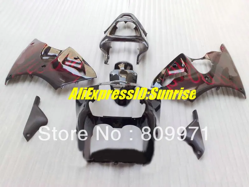 Red flames black Fairing KIT for KAWASAKI Ninja ZX6R 636 2000 2001 2002 ZX 6R ZX6R 00 01 02 Injection mold Fairings set
Red flames black Fairing KIT for KAWASAKI Ninja ZX6R 636 2000 2001 2002 ZX 6R ZX6R 00 01 02 Injection mold Fairings set