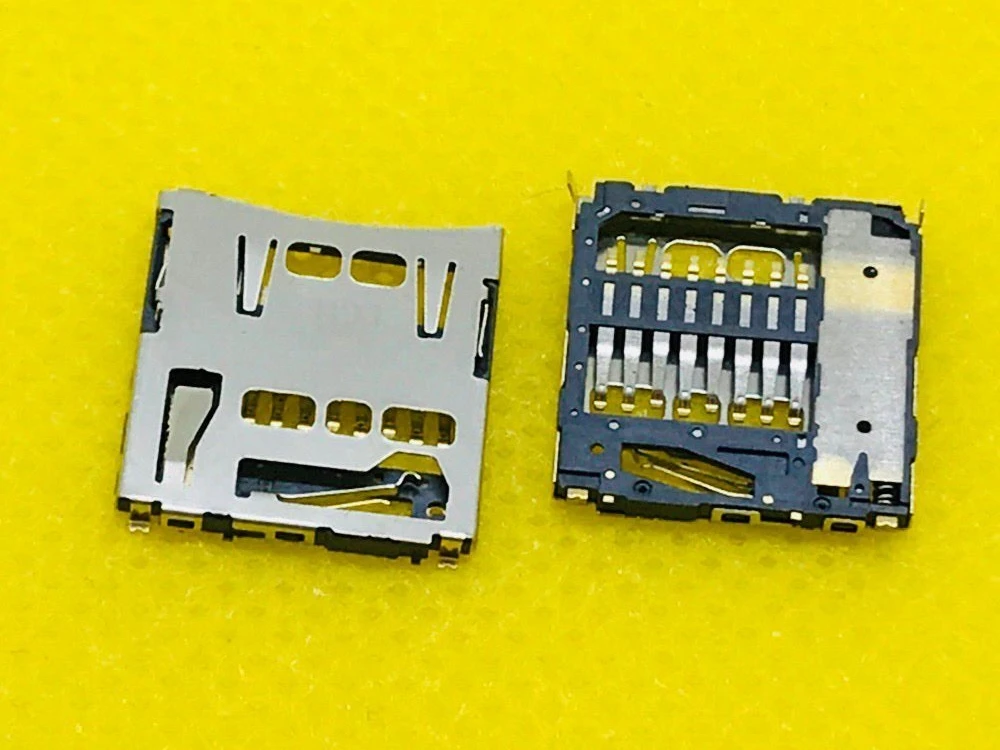 8PIN Micro SD/TF LCN Слот лоток адаптер держатель считыватель карт разъем для смартфона