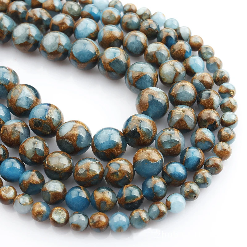 Mix Color Blue Nepal Stone Round Loose Beads For Bracelet Necklace Jewelry Making DIY 6mm 8mm 10mm 12mm Natural Stone Bead HK171
Mix Color Blue Nepal Stone Round Loose Beads For Bracelet Necklace Jewelry Making DIY 6mm 8mm 10mm 12mm Natural Stone Bead HK171