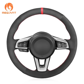 MEWANT Black Suede Anti-Slip Hand Sewing Car Steering Wheel Cover For Mazda MX-5 2015 2016 2017 2018 2019 2020
MEWANT Black Suede Anti-Slip Hand Sewing Car Steering Wheel Cover For Mazda MX-5 2015 2016 2017 2018 2019 2020