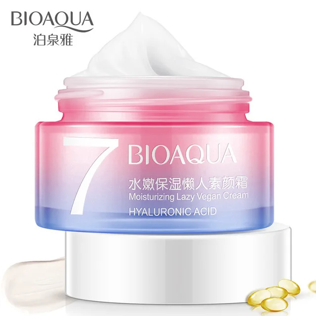 BIOAQUA V7 Moisturizer Nude Makeup Facial Cream Hydrating Whitening Skin Shrink Pores Anti Aging Anti Wrinkles Skin Care Kit
BIOAQUA V7 Moisturizer Nude Makeup Facial Cream Hydrating Whitening Skin Shrink Pores Anti Aging Anti Wrinkles Skin Care Kit