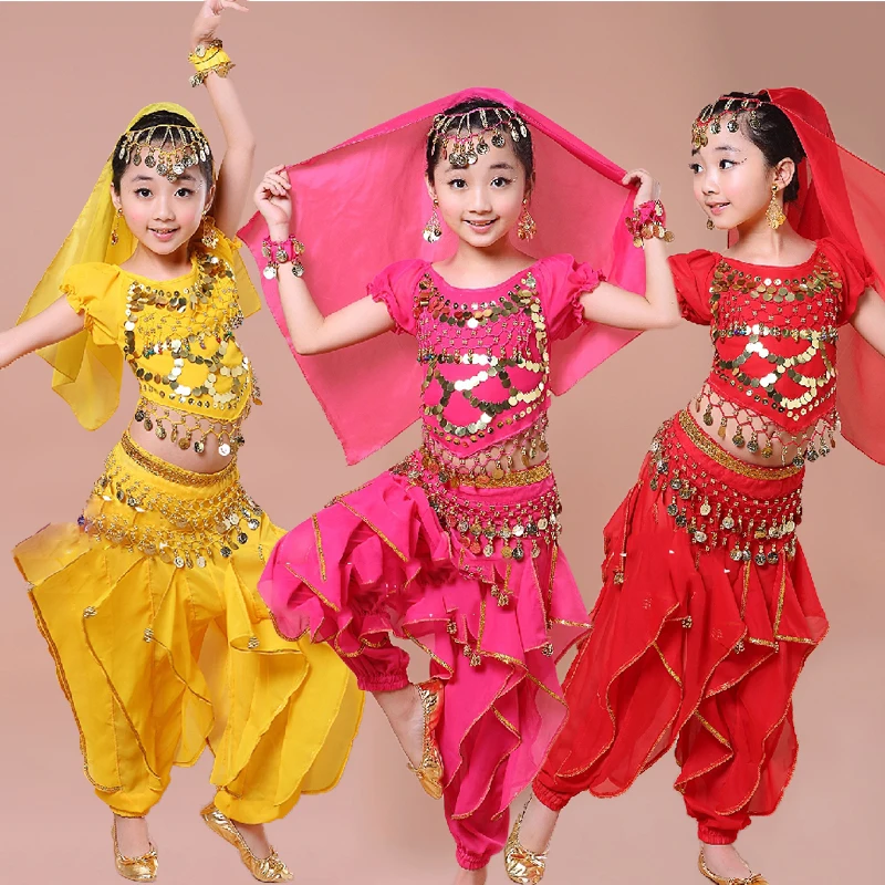Belly Dance Costume Indian Clothes For Kids 7 Pcs Belly Dancing Children Carnival Costumes Girls Stage Performance Wear DNV10898
Belly Dance Costume Indian Clothes For Kids 7 Pcs Belly Dancing Children Carnival Costumes Girls Stage Performance Wear DNV10898