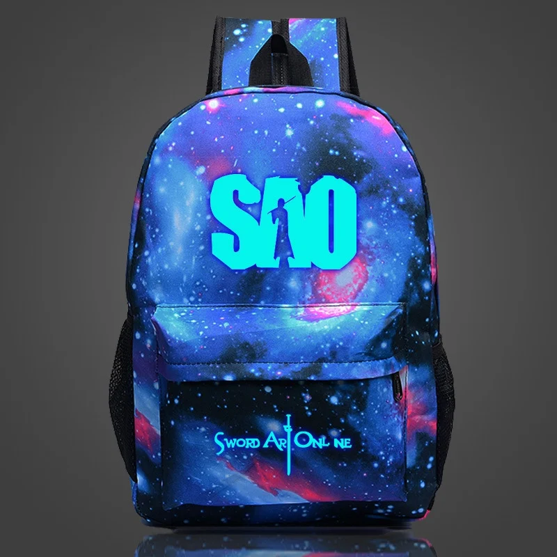 Game SAO Luminous Backpack Middle School Student Casual Printing School Bag 18'' High Capacity Travel Rucksack Wholesale
Game SAO Luminous Backpack Middle School Student Casual Printing School Bag 18'' High Capacity Travel Rucksack Wholesale