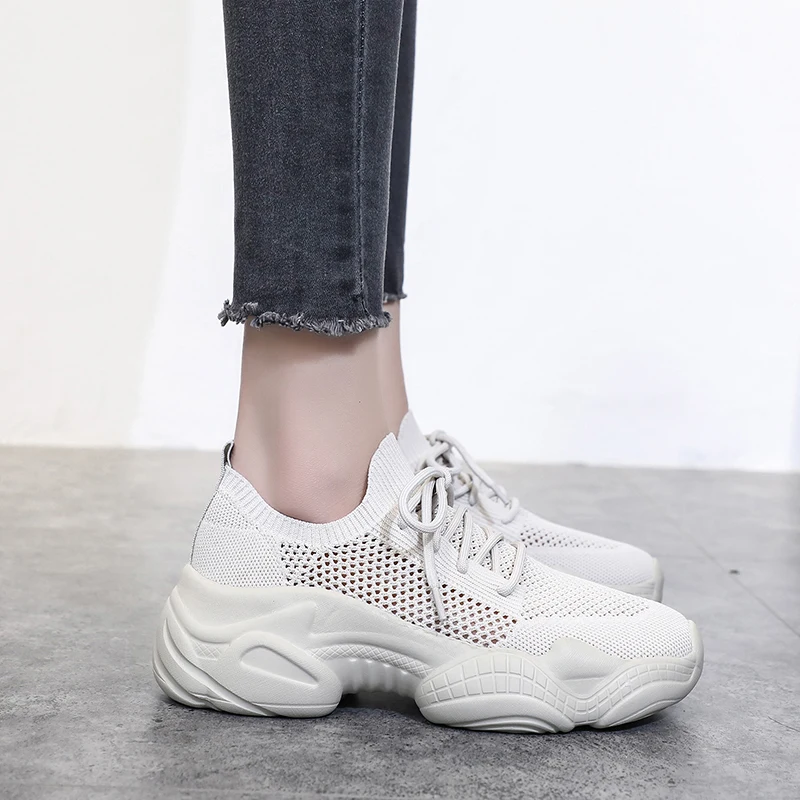 Sneakers Women Platform Trainers Lightweight Summer Air Mesh Casual Shoes Breathable Autumn Women Vulcanize Shoes Zapatos Mujer
Sneakers Women Platform Trainers Lightweight Summer Air Mesh Casual Shoes Breathable Autumn Women Vulcanize Shoes Zapatos Mujer