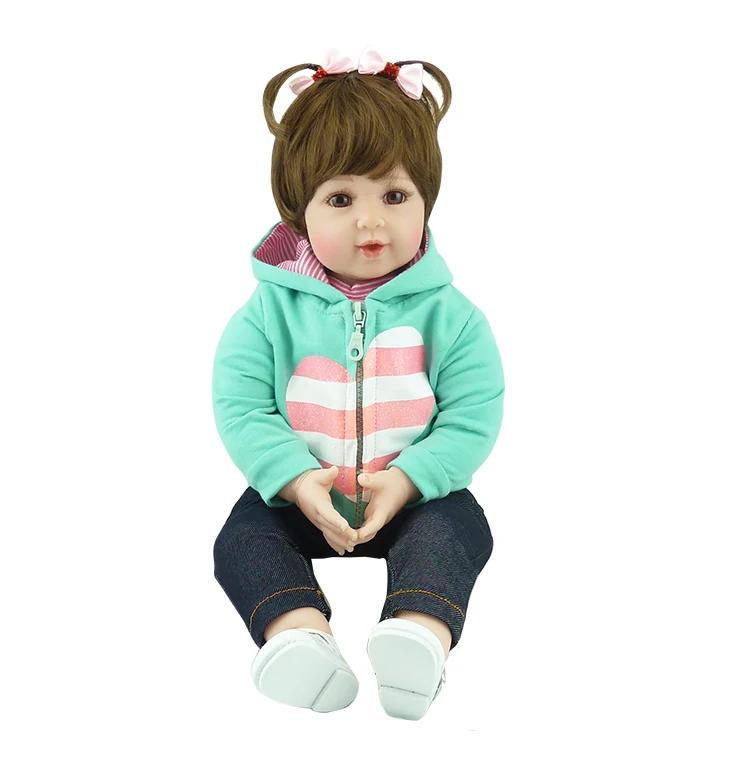 50cm Silicone Reborn Baby Dolls Baby Alive Realistic Boneca Bebe Lifelike Real Girl Doll model dolls Reborn Birthday Christmas
50cm Silicone Reborn Baby Dolls Baby Alive Realistic Boneca Bebe Lifelike Real Girl Doll model dolls Reborn Birthday Christmas