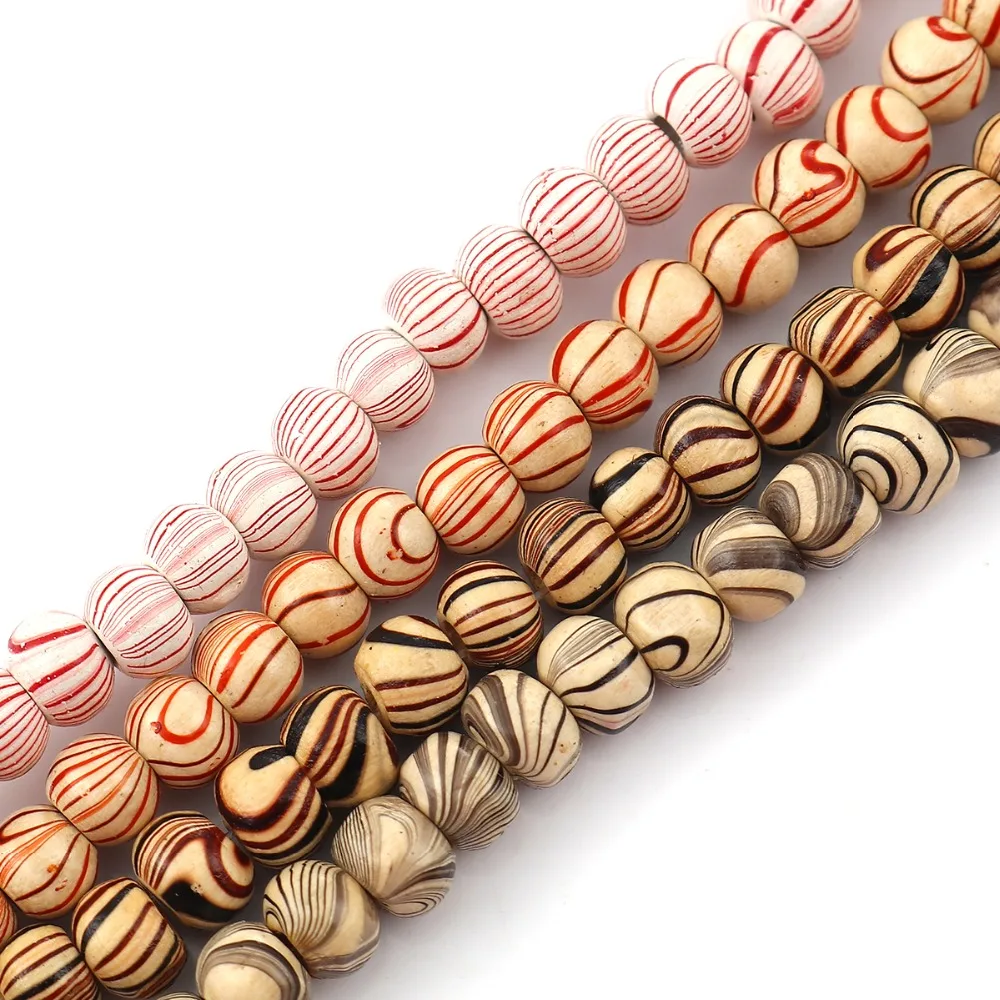 DoreenBeads Fashion Wood Spacer Beads Round Natural Stripe About 7mm - 6mm Dia, Hole: Approx 1.6mm, 47cm long, 2 Strands
DoreenBeads Fashion Wood Spacer Beads Round Natural Stripe About 7mm - 6mm Dia, Hole: Approx 1.6mm, 47cm long, 2 Strands