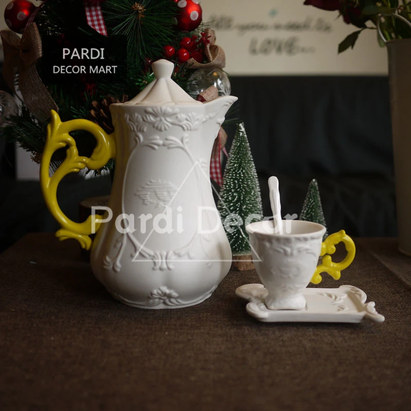 Italian ceramic Pot Coffee Mug teapot tea saucer/ coffee pot home water pot wedding gift art decorations 1pc/lot
Italian ceramic Pot Coffee Mug teapot tea saucer/ coffee pot home water pot wedding gift art decorations 1pc/lot