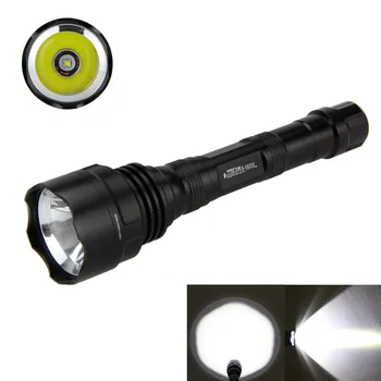 2500Lm XML T6 LED Tactical Flashlight Torch Light +2x4000mAh Battery+Dual Charger+Pressure Switch+ Mount
2500Lm XML T6 LED Tactical Flashlight Torch Light +2x4000mAh Battery+Dual Charger+Pressure Switch+ Mount