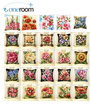 Cross Stitch Pillow Mat DIY Craft Beautiful Flower 03 Tapestry Pillow 42CM by 42CM Needlework Crocheting Cushion Embroidery
Cross Stitch Pillow Mat DIY Craft Beautiful Flower 03 Tapestry Pillow 42CM by 42CM Needlework Crocheting Cushion Embroidery