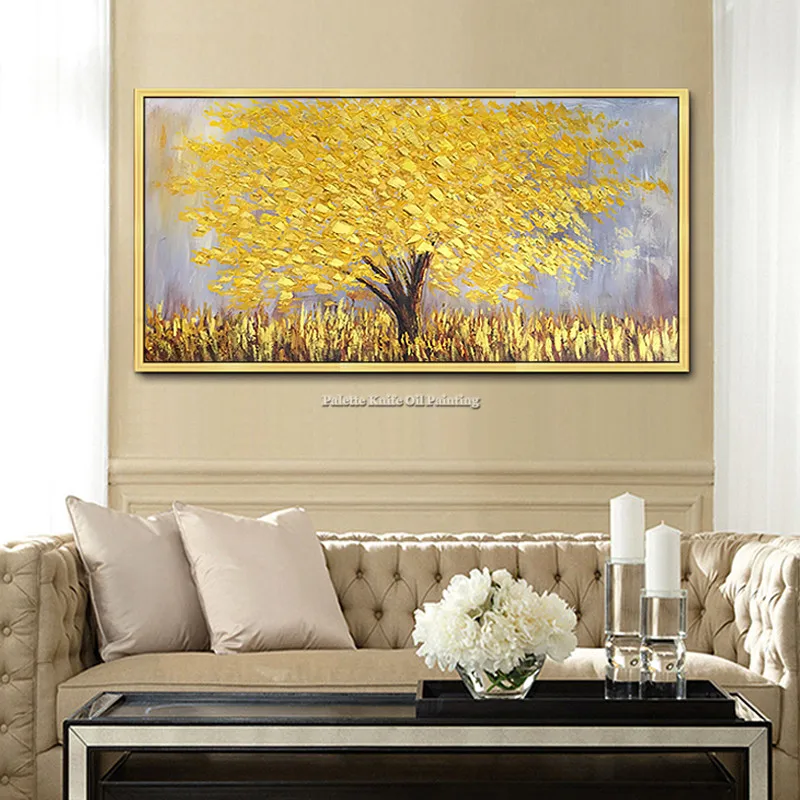 Canvas Painting Modern Hand Painted palette knife 3D texture Flower Tree Wall Pictures For Living Room home decor
Canvas Painting Modern Hand Painted palette knife 3D texture Flower Tree Wall Pictures For Living Room home decor