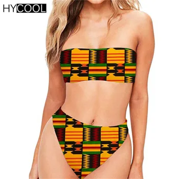 HYCOOL Retro African Printing Women Swimwear Sexy Bikini High Waist Swimsuit Female Two Piece Bathing Suit Ladies Push Up 2019
HYCOOL Retro African Printing Women Swimwear Sexy Bikini High Waist Swimsuit Female Two Piece Bathing Suit Ladies Push Up 2019