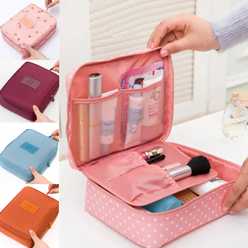 Hot Sale Multifunction travel Cosmetic Bag Women Makeup Bags Toiletries Organizer Waterproof Female Storage Make up Cases
Hot Sale Multifunction travel Cosmetic Bag Women Makeup Bags Toiletries Organizer Waterproof Female Storage Make up Cases