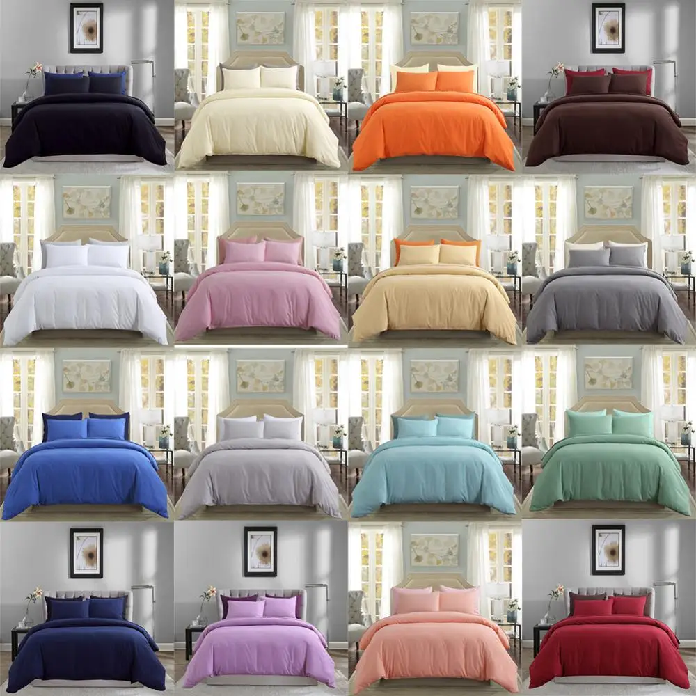 Solid Color Warm Soft Sanding Bedding Sets 2 3 Pieces Duvet Cover Set Pillowcase Twin Queen King Size White/Blue/Orange Pink Red
Solid Color Warm Soft Sanding Bedding Sets 2 3 Pieces Duvet Cover Set Pillowcase Twin Queen King Size White/Blue/Orange Pink Red