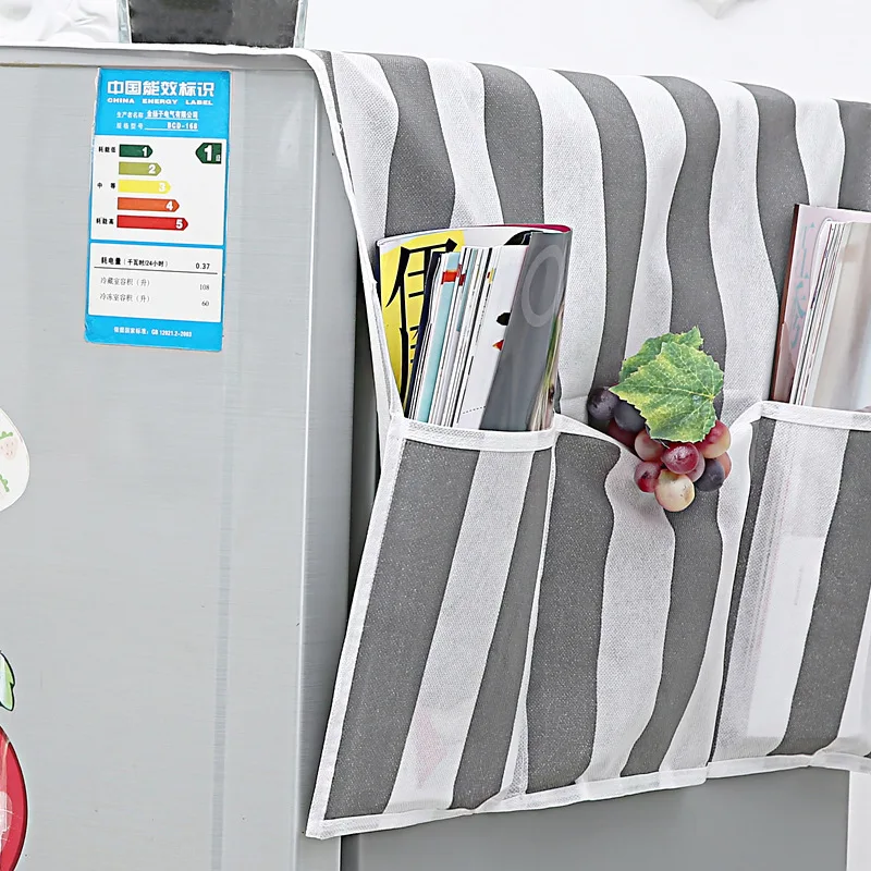 2016 New fashion stripes waterproof refrigerator cover towel cover storage bag for the door refrigerator dust cover bag
2016 New fashion stripes waterproof refrigerator cover towel cover storage bag for the door refrigerator dust cover bag