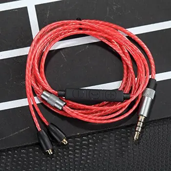 Replacement OFC Upgrade Audio Cable Cord with Volume Control and Mic Function for Shure SE846 SE535 SE425 SE315 SE215 UE900 Red 
Replacement OFC Upgrade Audio Cable Cord with Volume Control and Mic Function for Shure SE846 SE535 SE425 SE315 SE215 UE900 Red
