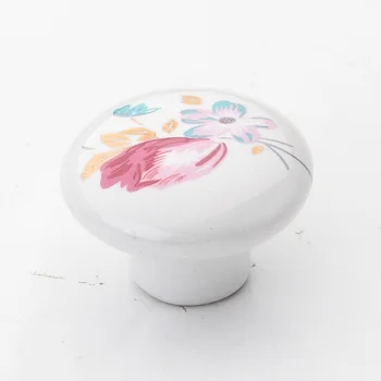6PCS Modern European Cabinet Drawer Handles Pulls Door Knobs Tulip printed single hole Round Ceramic Knob
6PCS Modern European Cabinet Drawer Handles Pulls Door Knobs Tulip printed single hole Round Ceramic Knob