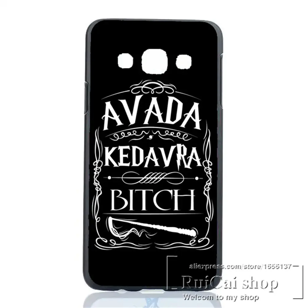 Avada Kedavra Bitch Shirt For Harry Potter Design Phone Cover Cases For Samsung Galaxy A3 A5 A7 J1 J5 J7 2015 2016 2017
Avada Kedavra Bitch Shirt For Harry Potter Design Phone Cover Cases For Samsung Galaxy A3 A5 A7 J1 J5 J7 2015 2016 2017