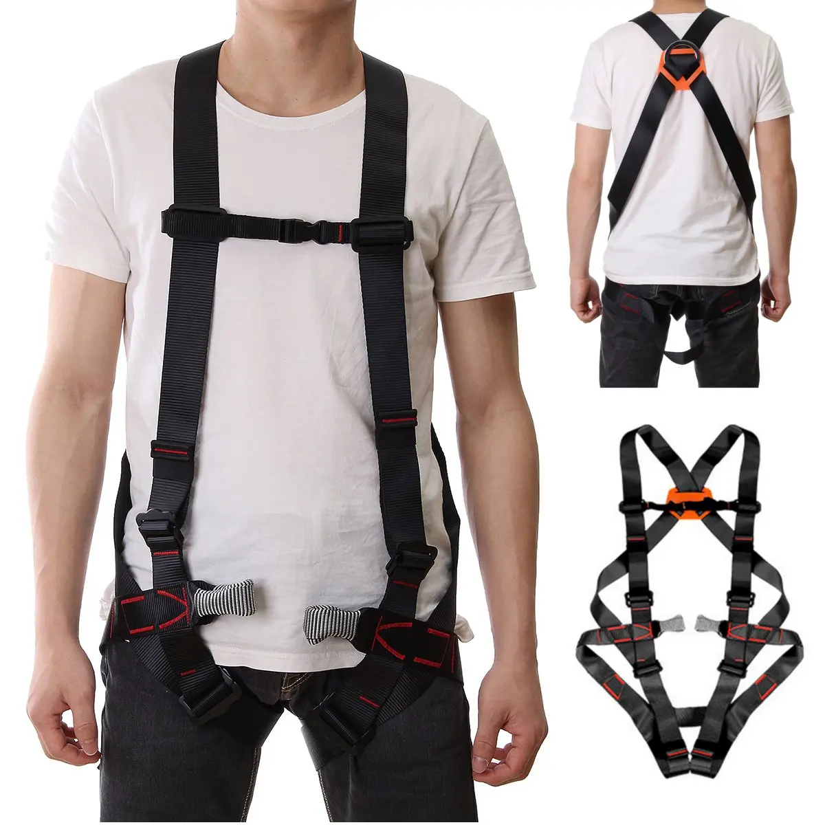 Outdoor Climbing Safety Belt Climb Mountain Rope Safety Waist Belt Protection Equipment Safety Harness Body Protecting
Outdoor Climbing Safety Belt Climb Mountain Rope Safety Waist Belt Protection Equipment Safety Harness Body Protecting