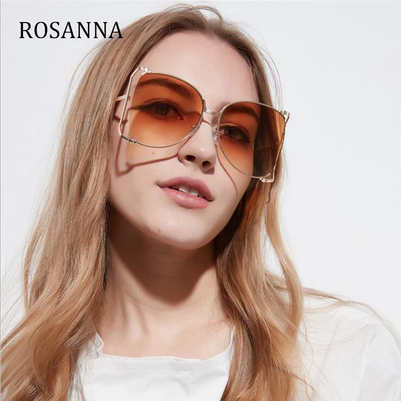 ROSANNA Oversized Square Sunglasses Women 2018 New Big Frame Pearl Decoration Clear Lens Sun Glasses Female Gradient Shades R845
ROSANNA Oversized Square Sunglasses Women 2018 New Big Frame Pearl Decoration Clear Lens Sun Glasses Female Gradient Shades R845