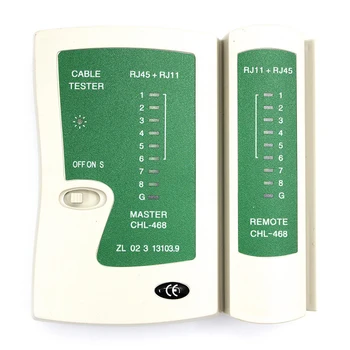 New RJ45 RJ11 RJ12 CAT5e Cat6 UTP Network LAN Cable Tester Networking Tooling