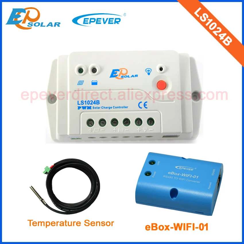 with wifi function use+temperature sensor EPever PWM LS1024B 10A 10amp solar controller
with wifi function use+temperature sensor EPever PWM LS1024B 10A 10amp solar controller