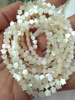 Full strand 16" 65PCS Natural Pearl Shell star Beads Pendants sea star Carved Connetor Pendant Pearl Shell Jewelry 6-12mm
Full strand 16" 65PCS Natural Pearl Shell star Beads Pendants sea star Carved Connetor Pendant Pearl Shell Jewelry 6-12mm