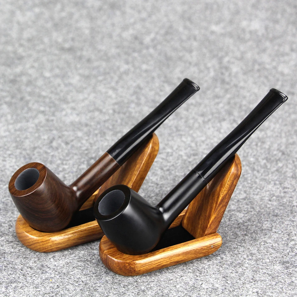 Classic Straight Smoking Pipe Tobacco Pipe 2 Choices Ebony Wood Pipe 9mm Filter Handmade Pipe with tools
Classic Straight Smoking Pipe Tobacco Pipe 2 Choices Ebony Wood Pipe 9mm Filter Handmade Pipe with tools