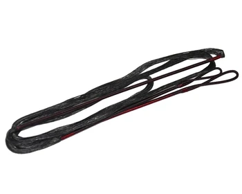 Black and red bow string dacron archery bow rope 1 piece 16 winding strands 144cm string
Black and red bow string dacron archery bow rope 1 piece 16 winding strands 144cm string