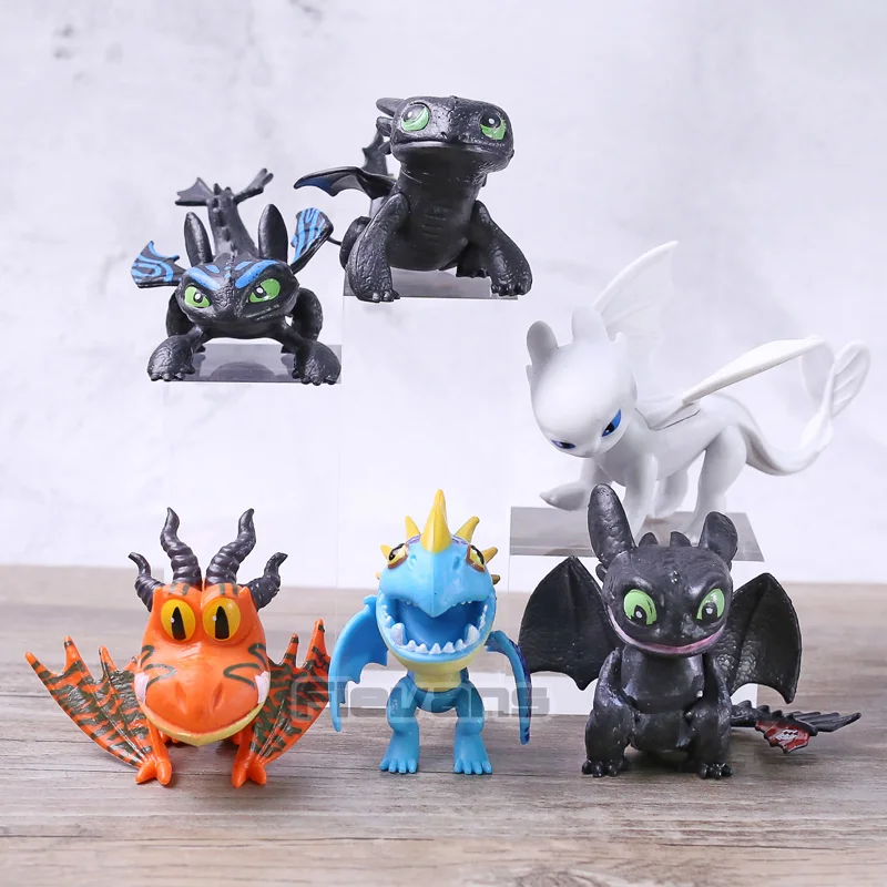 How to Train Your Dragon 3 The Hidden World Toothless Night Fury Mini PVC Figures Model Toys Set Children Kids Gifts
How to Train Your Dragon 3 The Hidden World Toothless Night Fury Mini PVC Figures Model Toys Set Children Kids Gifts