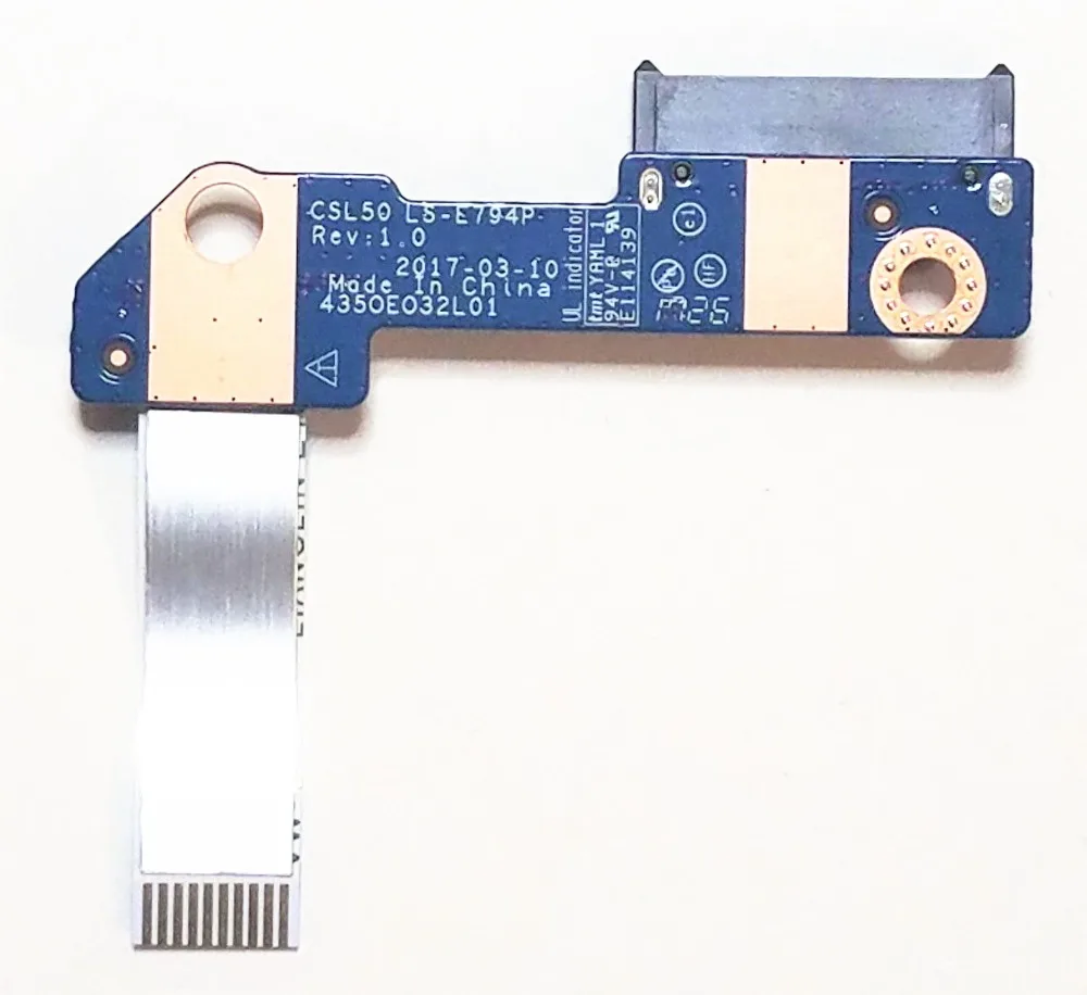 For HP 15-BS 15-BW Series Laptop ODD Optical Drive Connector Board With Cable 924990-001 NBX00026G00 CSL50 LS-E794P 100% Tested
For HP 15-BS 15-BW Series Laptop ODD Optical Drive Connector Board With Cable 924990-001 NBX00026G00 CSL50 LS-E794P 100% Tested