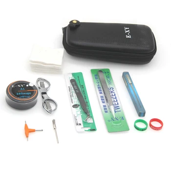 RDA DIY tool Kits Heating Wire Coil jig Tweezers Stainless Steel Brush Screwdriver Scissors A1 For Vape Mod RTA Rebuildable Coil
RDA DIY tool Kits Heating Wire Coil jig Tweezers Stainless Steel Brush Screwdriver Scissors A1 For Vape Mod RTA Rebuildable Coil