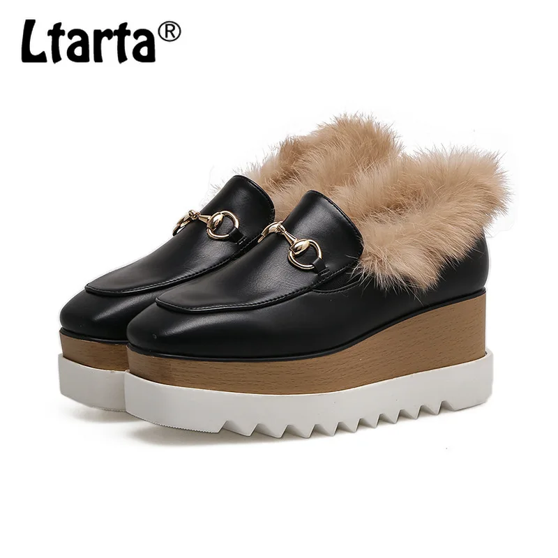 LEOPARD LAND Real Rabbit New Thick-soled Muffin Shoes Metal Button Square Head High-heeled Slope-heeled Single Shoes HZB-763-13
LEOPARD LAND Real Rabbit New Thick-soled Muffin Shoes Metal Button Square Head High-heeled Slope-heeled Single Shoes HZB-763-13