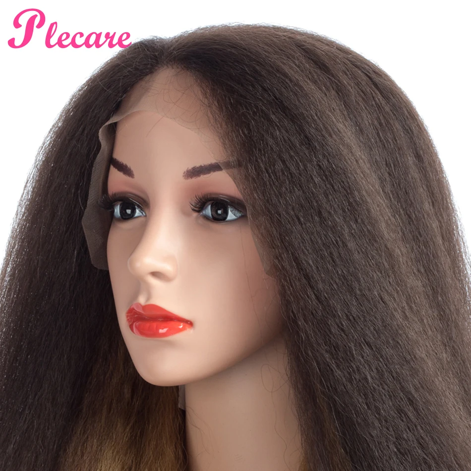 Plecare длинные кудрявые прямые парики для женщин синтетический парик #4/27 цвет волос
