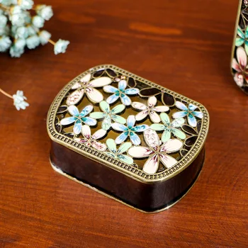 Vintage Metal Jewelry Box Jewelry Box Cosmetics Storage Box Wedding Decoration Gifts
Vintage Metal Jewelry Box Jewelry Box Cosmetics Storage Box Wedding Decoration Gifts