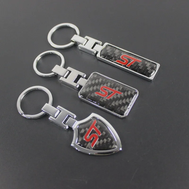 10X Fashion Carbon Metal Fiber Key Ring Key Chain for Ford ST logo Focus 2 3 4 ECOSPORT MONDEO Explorer car styling Accessories
10X Fashion Carbon Metal Fiber Key Ring Key Chain for Ford ST logo Focus 2 3 4 ECOSPORT MONDEO Explorer car styling Accessories