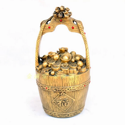 B0601 425Bronze copper home decoration crafts decoration ingot bucket gold lucky Factory Copper Feng Shui crafts statue
B0601 425Bronze copper home decoration crafts decoration ingot bucket gold lucky Factory Copper Feng Shui crafts statue