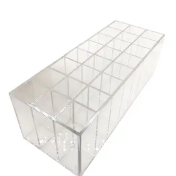 24 Spaces Clear Acrylic Makeup Lipgloss Display Case Lip Gloss Holder Organizer
24 Spaces Clear Acrylic Makeup Lipgloss Display Case Lip Gloss Holder Organizer