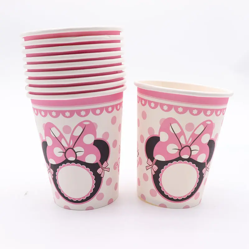 10Pcs/Lot Pink Minnie Mouse Birthday Party Minnie Ear Cartoon Disposable Cups For Baby Girl Decoration Kids Adult Birthday
10Pcs/Lot Pink Minnie Mouse Birthday Party Minnie Ear Cartoon Disposable Cups For Baby Girl Decoration Kids Adult Birthday