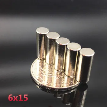 50PC 6x15mm neodymium magnet 6mm*15mm strong rare earth neodymium magnets 6x15 mm round NdFeB permanent magnetic 6mmx15mm
50PC 6x15mm neodymium magnet 6mm*15mm strong rare earth neodymium magnets 6x15 mm round NdFeB permanent magnetic 6mmx15mm