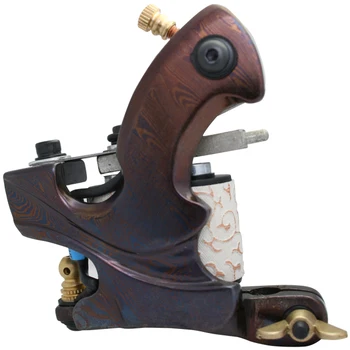 5Pcs/lot Professional Damascus Tattoo Machine 10 Wrap Coils Iron Cast Frame Custom Tattoo Gun For Liner Shader DTM-6021-D13
5Pcs/lot Professional Damascus Tattoo Machine 10 Wrap Coils Iron Cast Frame Custom Tattoo Gun For Liner Shader DTM-6021-D13