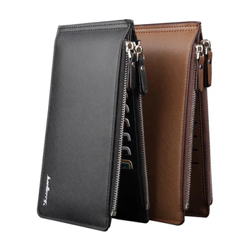 Men PU And Leather Wallet Multifunctional Super Thin Purse Cross Pattern Long Style Closure Bank Card Money Bag More Card Slot
Men PU And Leather Wallet Multifunctional Super Thin Purse Cross Pattern Long Style Closure Bank Card Money Bag More Card Slot