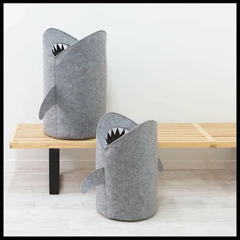 New Fashionable Personality Shark Decoration Storage Bag High Capacity Clothing Toy Storage Cotton Resistance To Dirty -30 
New Fashionable Personality Shark Decoration Storage Bag High Capacity Clothing Toy Storage Cotton Resistance To Dirty -30