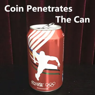Free shipping Coin Penetrates The Can (English can version) - close up magic,magic trick,comedy,illusion,magic props
Free shipping Coin Penetrates The Can (English can version) - close up magic,magic trick,comedy,illusion,magic props