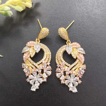 Lanyika Fashion Jewelry Elegant Artistic Hollow Blossoming Flowers Earrings Micro Mosaic Engagement Party Earrings Best Gifts
Lanyika Fashion Jewelry Elegant Artistic Hollow Blossoming Flowers Earrings Micro Mosaic Engagement Party Earrings Best Gifts
