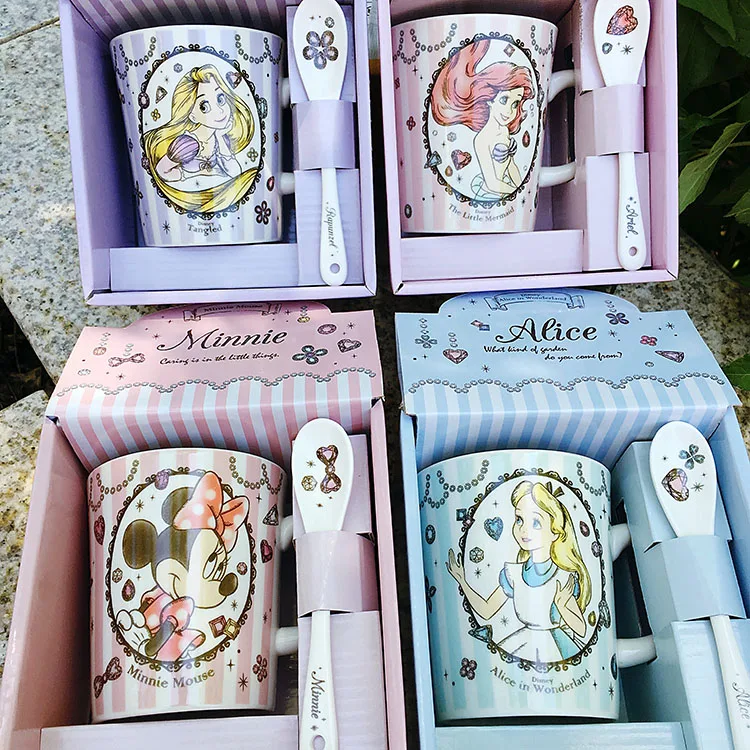 Cartoon Cute The Little Mermaid Ariel Alice Rapunzel Princess Minnie Porcelain Ceramic Tea Coffee Mug Cup Gift
Cartoon Cute The Little Mermaid Ariel Alice Rapunzel Princess Minnie Porcelain Ceramic Tea Coffee Mug Cup Gift