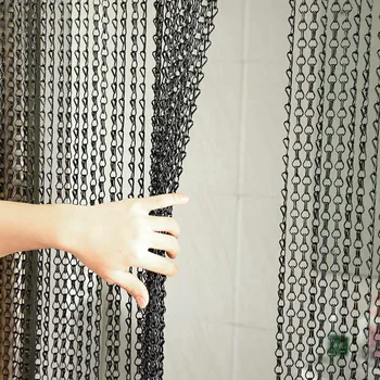 90*210cm Customized high quality various color aluminum chains curtain
90*210cm Customized high quality various color aluminum chains curtain