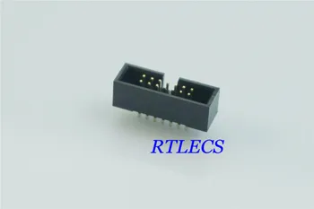 20Pcs 0.050" 1.27 mm 2x7 Pin 14 Positions IDC Male Box Header Dual Row Through Hole Shrouded Rows Space 1.27mm for IDC Socket
20Pcs 0.050" 1.27 mm 2x7 Pin 14 Positions IDC Male Box Header Dual Row Through Hole Shrouded Rows Space 1.27mm for IDC Socket