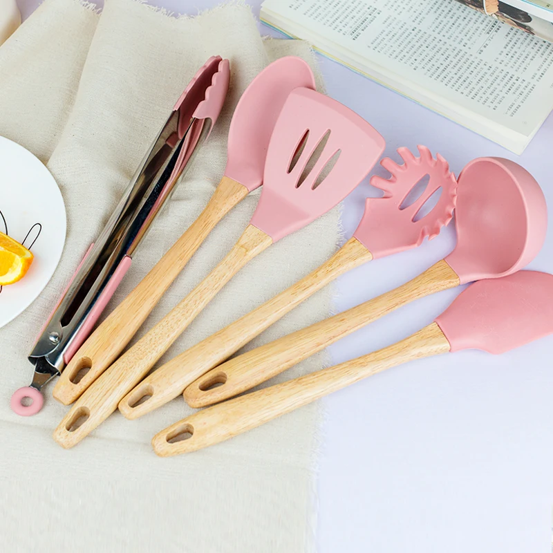 Silicone+Wood Tablewares No Paint Solid Wood Anti Scald Soup Fruit Wood Material Kitchen Utensils All-in-one High Temperature
Silicone+Wood Tablewares No Paint Solid Wood Anti Scald Soup Fruit Wood Material Kitchen Utensils All-in-one High Temperature