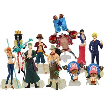 10 Pcs/set ONE PIECE New World Luffy Sanji Nami Robin Brook Franky Usopp Tony Chopper Zoro PVC Action Figure Toy BOX 4-19CM P442
10 Pcs/set ONE PIECE New World Luffy Sanji Nami Robin Brook Franky Usopp Tony Chopper Zoro PVC Action Figure Toy BOX 4-19CM P442